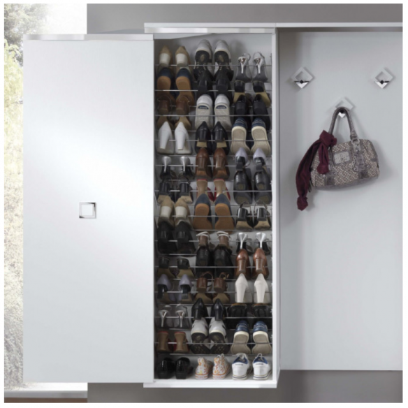 Mueble de entrada FAMILIAR con tabla de planchar + zapatero - Maconi