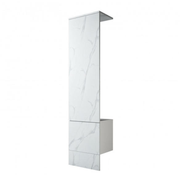 HOME Mueble de entrada panel perchero + zapatero suspendido - Maconi