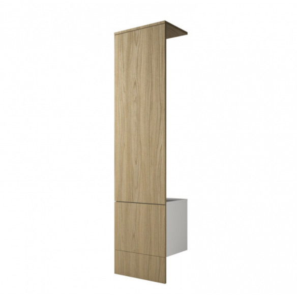 HOME Mueble de entrada panel perchero + zapatero suspendido - Maconi