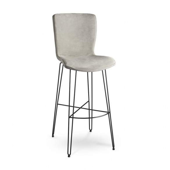 RAPPER stool seat in soft-touch polypropylene - COLICO