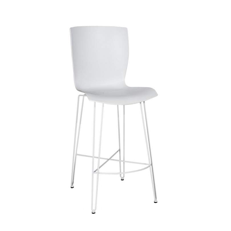 RAPPER stool seat in soft-touch polypropylene - COLICO