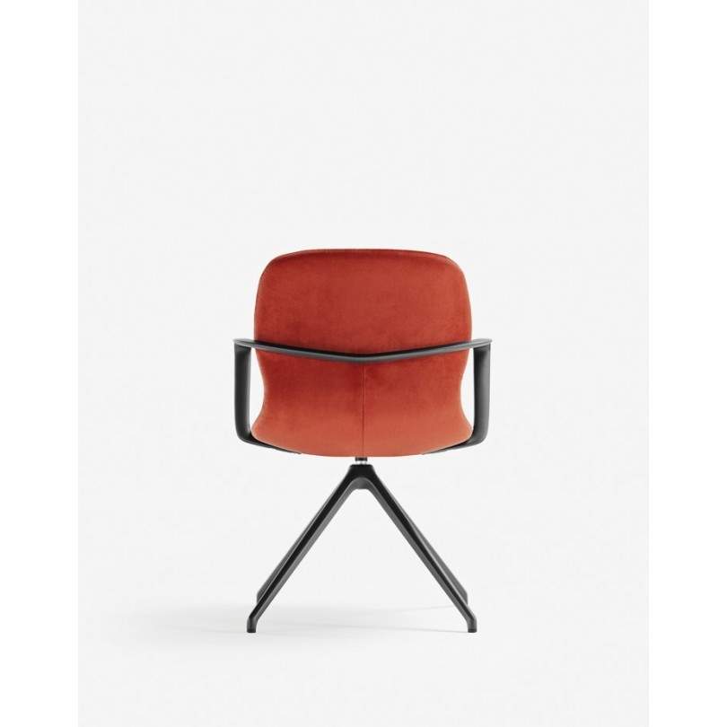MI CHAIR Chaise Fauteuil rembourré avec base pivotante - MILANI
