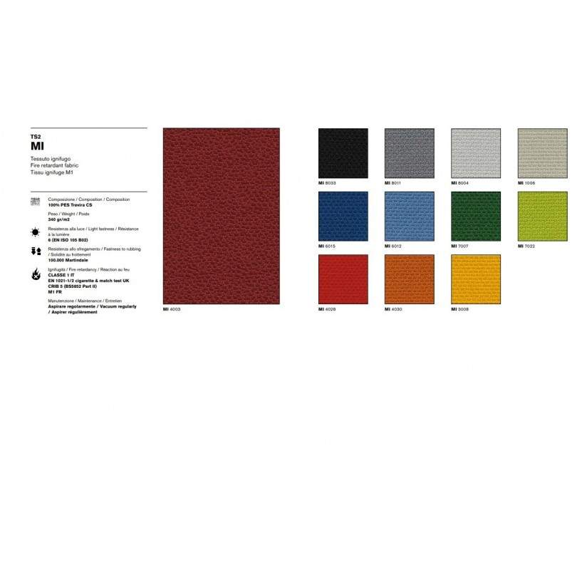 Fauteuil présidentiel SKY TEN structure chromée - MILANI