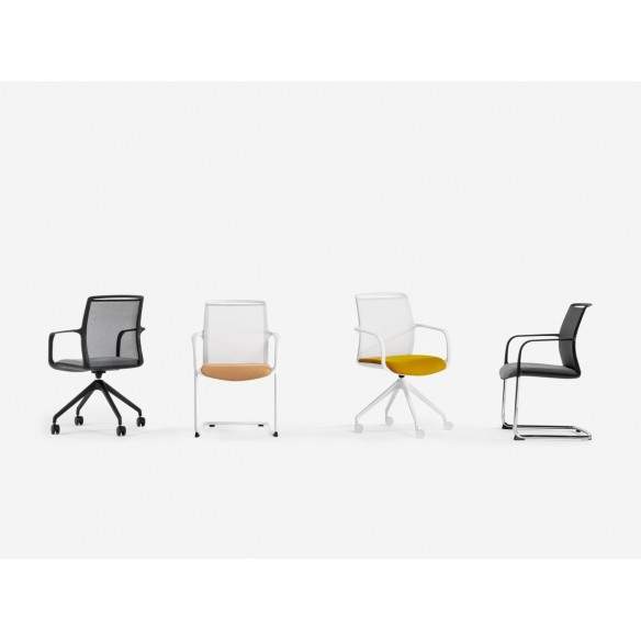 Chaise visiteur luge ZED - MILANI