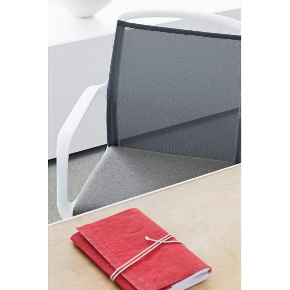 Chaise visiteur luge ZED - MILANI