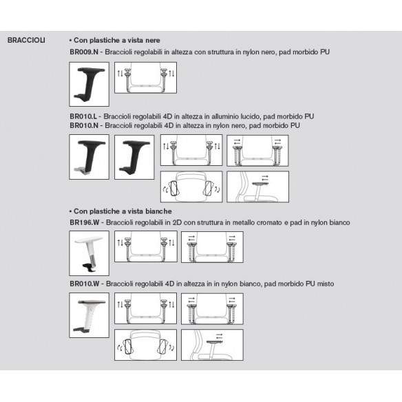 Chaise LEX avec rembourrage en polyuréthane expansé à froid - MILANI