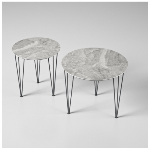 TABLE PYRAMIDALE RONDE 1061-G, 1062-G, 1063-G - MACONI