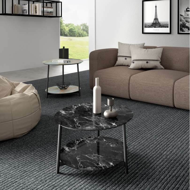 Table basse ronde MILORD DOUBLE - MACONI