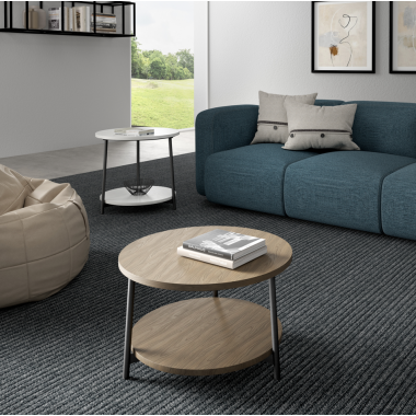 MILORD DOUBLE Round Coffee...