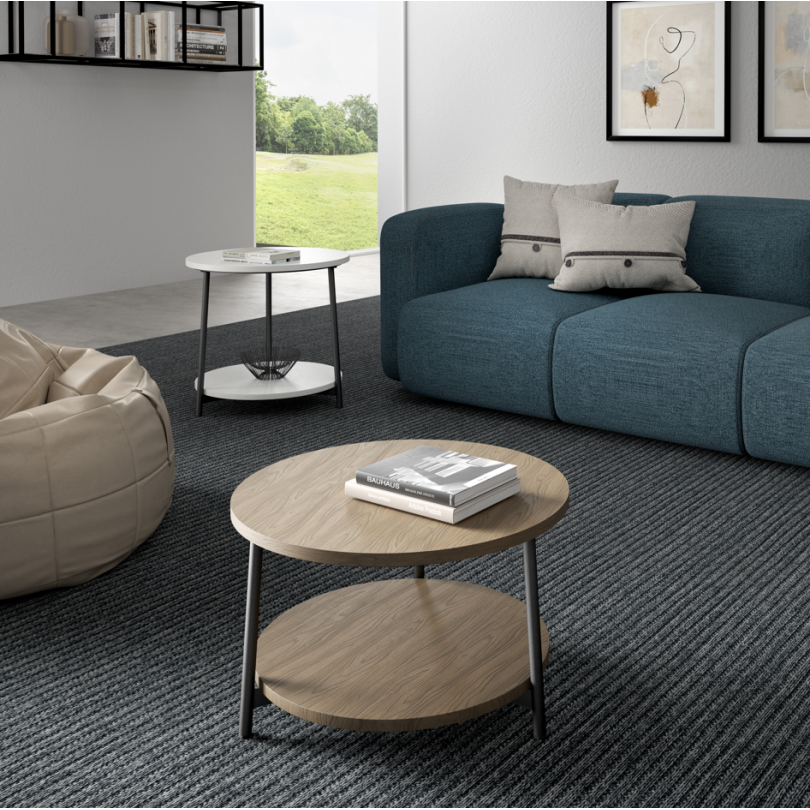 Table basse ronde MILORD DOUBLE - MACONI