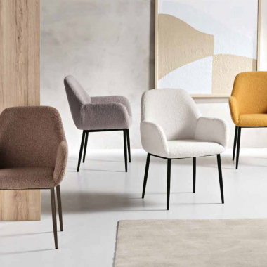 Sedia LADY imbottita in...