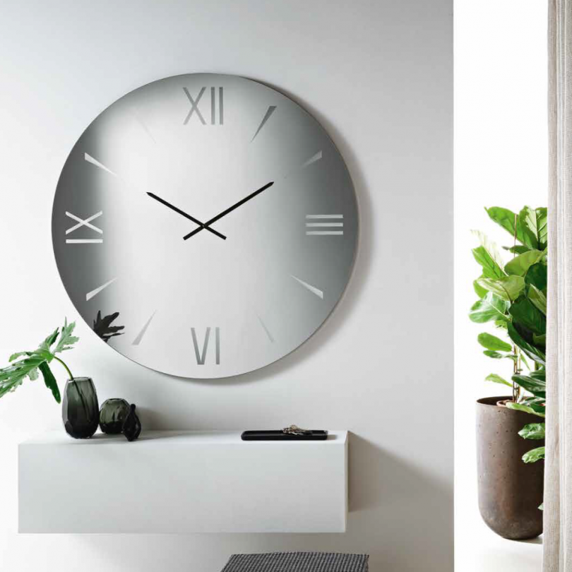 Orologio TIME a parete in vetro...