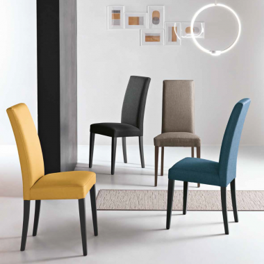 Sedia DENVER in tessuto con...