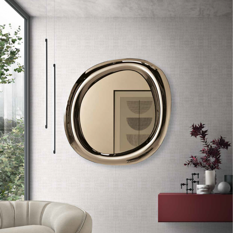 Specchio MOVE sagomato con cornice...