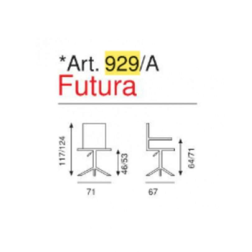 Chaise De Bureau Avenir N ° 929/Le...