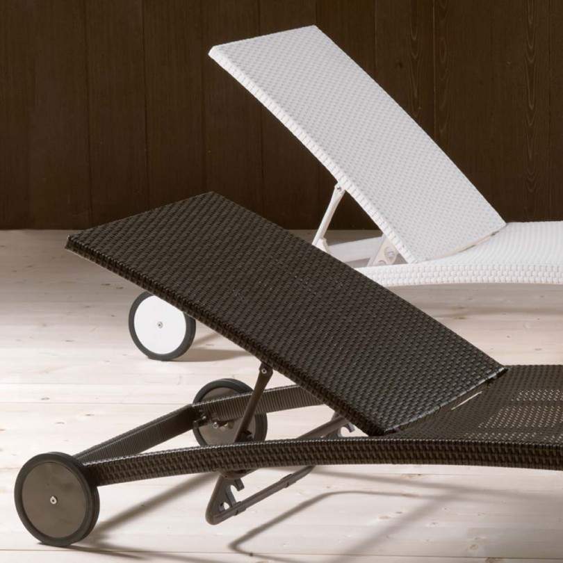 Chaise Longue De Jardin Lit De Soleil...