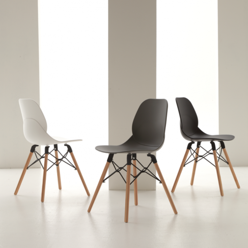 Chaise SHELL WOOD - La Seggiola