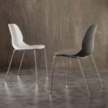 SHELL METAL Chair - La...