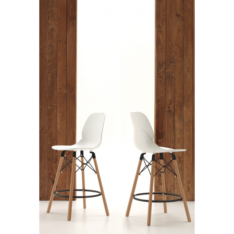 Tabouret Shell Tabouret N ° 522 -...