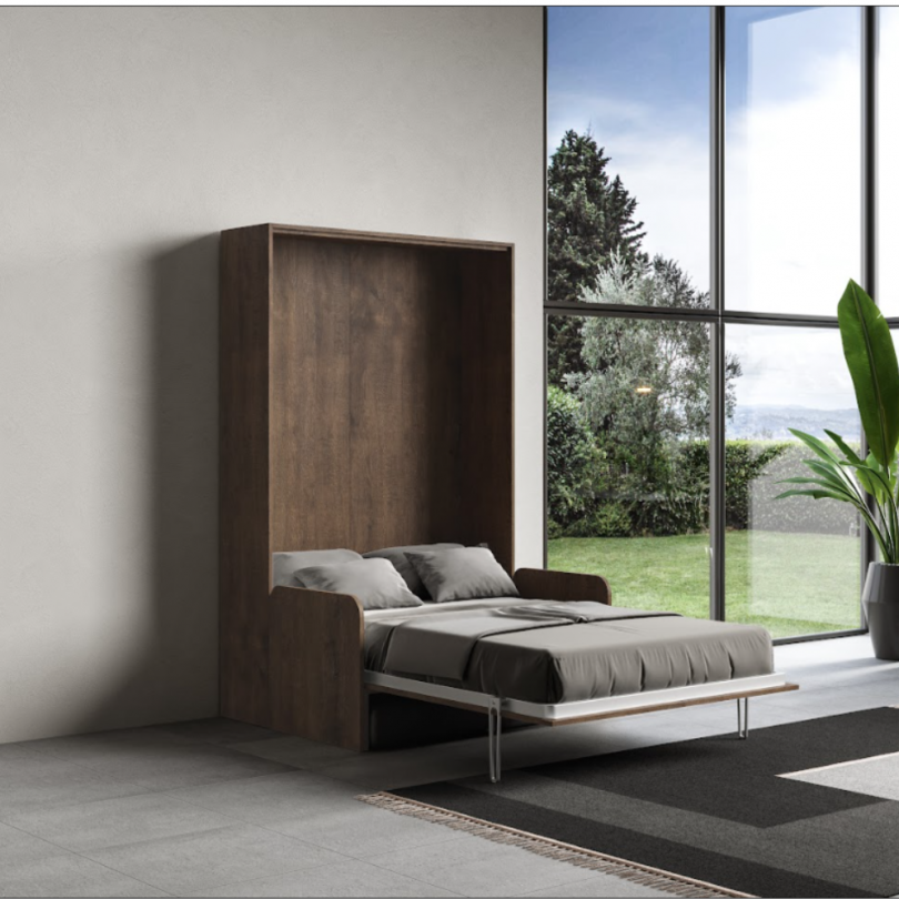 Letto alla francese a scomparsa con...