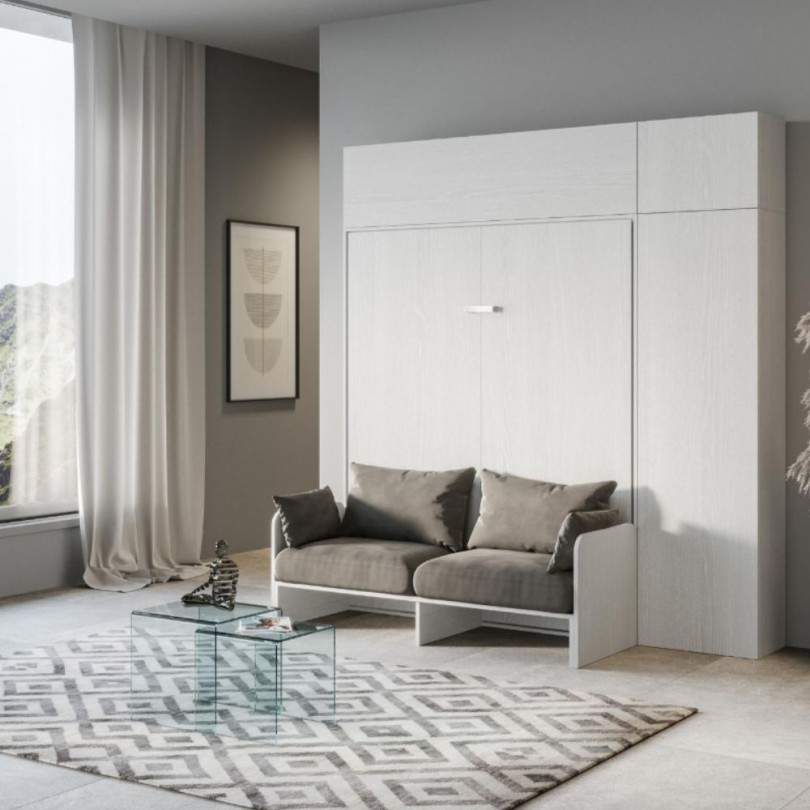 Letto matrimoniale a scomparsa con...