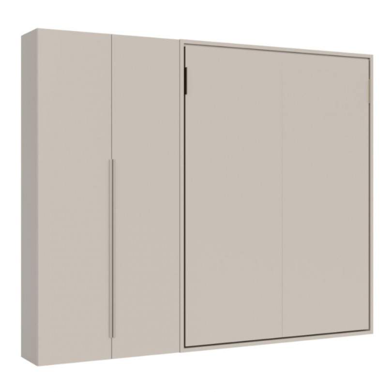 Letto matrimoniale verticale a...