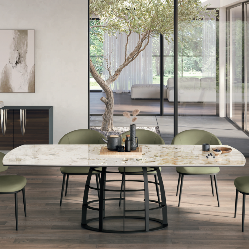 Tavolo fisso COSMOS a botticella -...