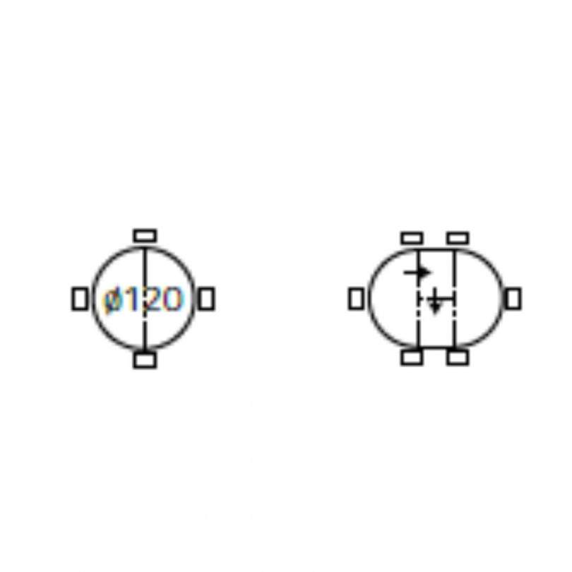 Tavolo TALETE ceramico - La Seggiola