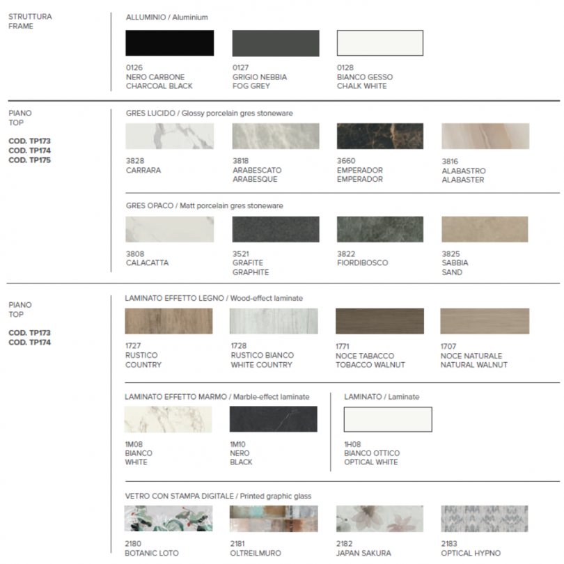 Tavolo fisso MERCURY - TARGET POINT