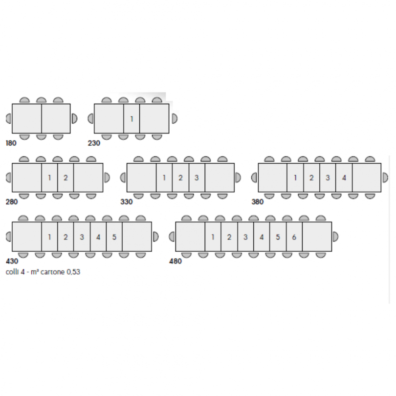 Tavolo DELAWARE - CASA FLORIDA