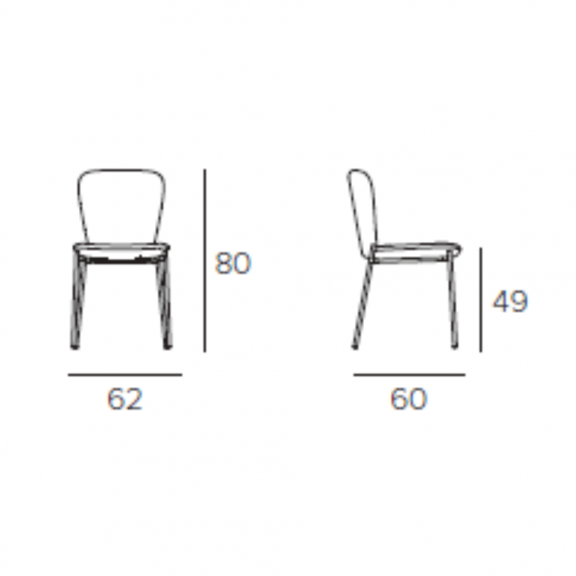 Sedia MEMPHIS - CASA FLORIDA