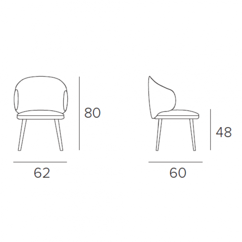 Sedia BALTIMORA - CASA FLORIDA