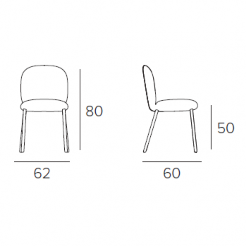 Sedia PHILADELPHIA - CASA FLORIDA