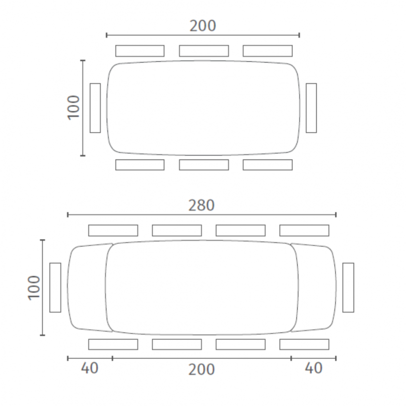Tavolo THANOS X - STONES