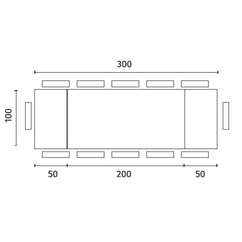 Tavolo allungabile SNOOKER - STONES