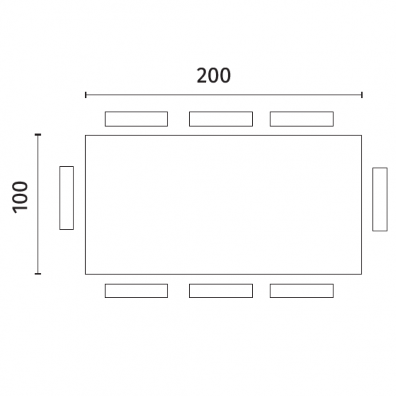 Tavolo fisso STARK - STONES