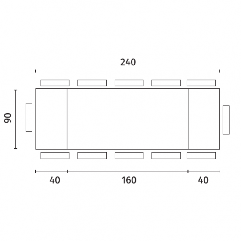 Tavolo allungabile STARK - STONES