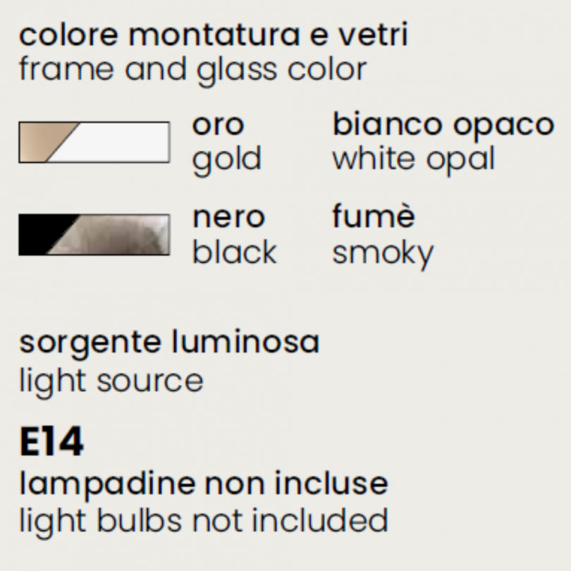 Lampada da soffitto MONILE - ONDALUCE