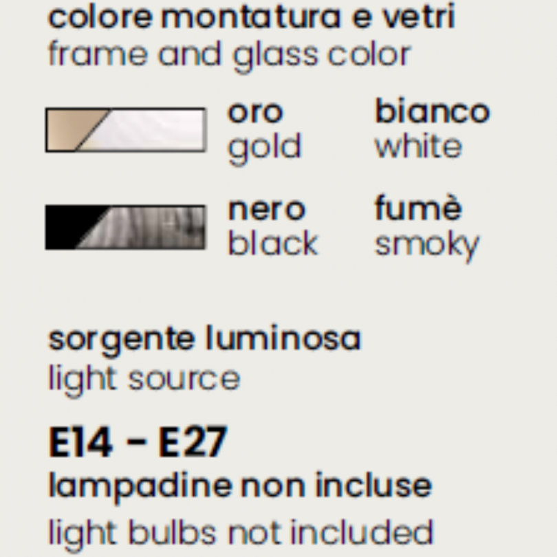 Plafoniera TONDO singola - ONDALUCE