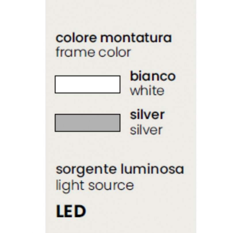 Lampada a parete TWIST - Ondaluce