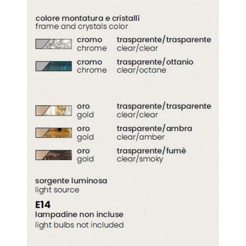 Lampada a parete DIDO - Ondaluce