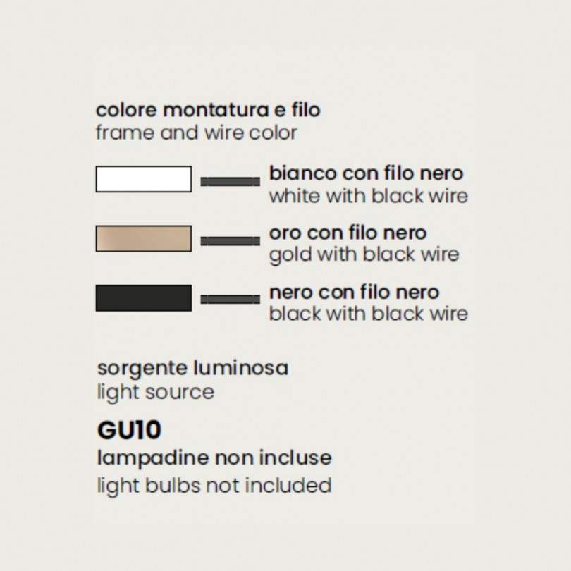 Lampada sospesa ALOA - Ondaluce