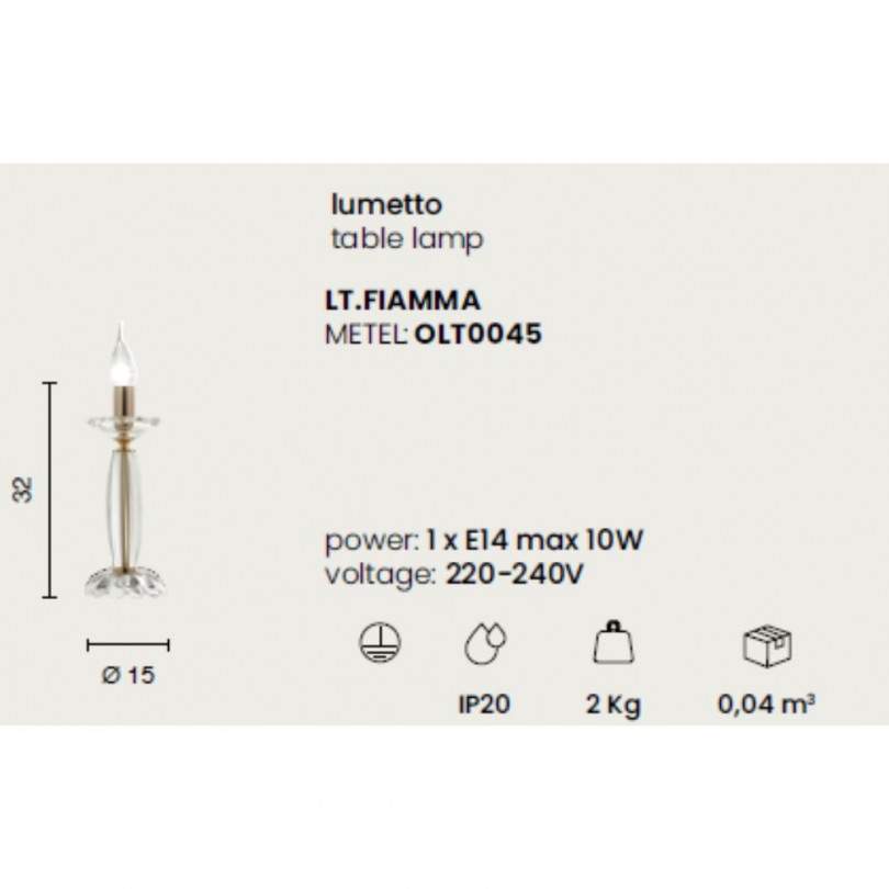 Lumetto FIAMMA - Ondaluce