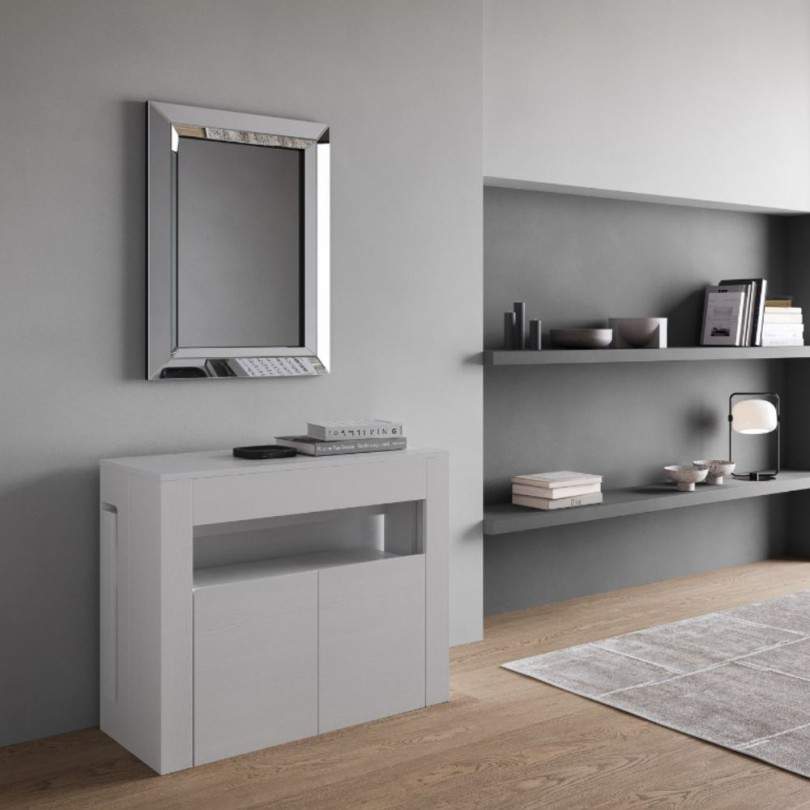 Consolle EVOLVE con panca inferiore-...