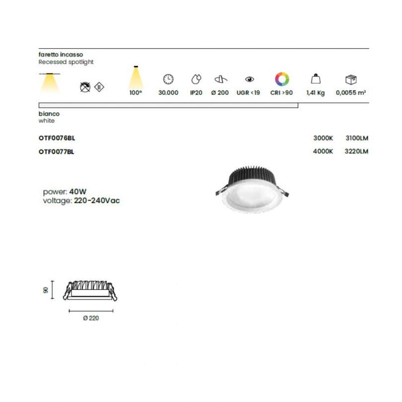 Faretto REX- Ondatech
