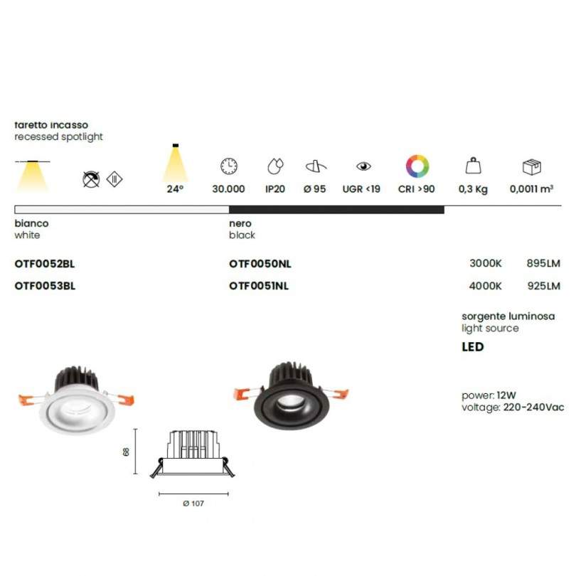 Faretto TRESOR- Ondatech