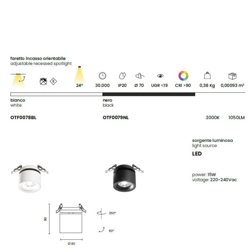 Faretto GUABA- Ondatech