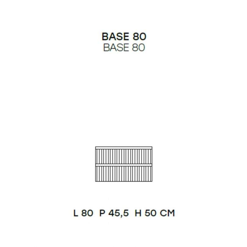 Base ARTICO 80 CM- Modo