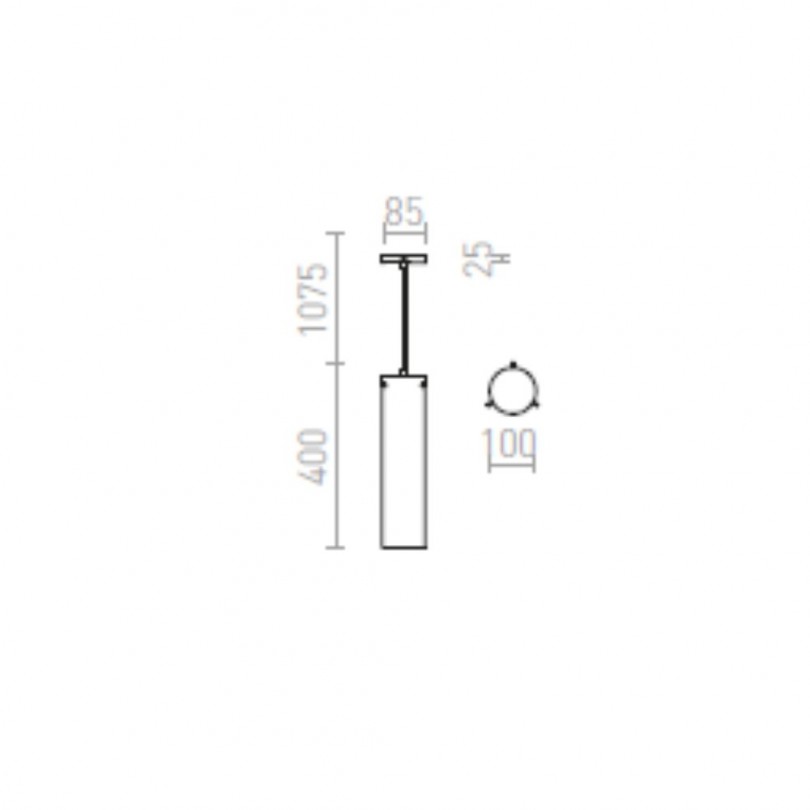 Lampada sospesa GARNISH - Rendi light