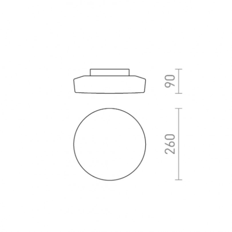 Plafoniera ZARA - Rendl light